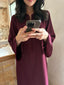 Burgundy Ellie Set