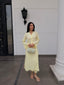 Lemon Swiss Voile Sable Set