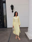 Lemon Swiss Voile Sable Set