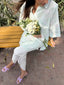 Green Lawn Toby Tunic with Tulip Shalwar