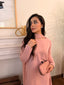 Pink Buttoned Set