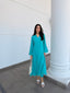 Cyan Swiss Voile Sable Set