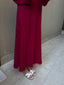 Berry Red Swiss Voile Sable Set