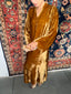Gold Topaz French Velvet Scallop Set