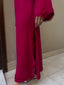 Berry Red Swiss Voile Sable Set