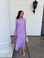 Lilac Swiss Voile Sable Set