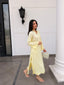 Lemon Swiss Voile Sable Set
