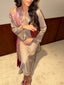 Taupe Dhaaga Set