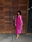 Pink Tourmaline French Velvet Scallop Set