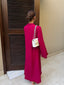 Berry Red Swiss Voile Sable Set