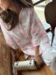 Pink Tie & Dye Chikankari Toby
