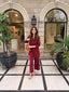 Wine Red Parker Set