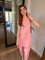 Rose Pink Scallop Set