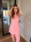 Rose Pink Scallop Set