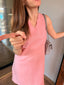Rose Pink Scallop Set