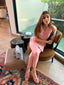 Rose Pink Scallop Set