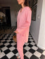 Rose Pink Scallop Set