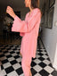 Rose Pink Scallop Set
